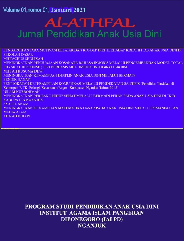 Cover Jurnal Al-Athfal IAI Pangeran Diponegoro Nganjuk